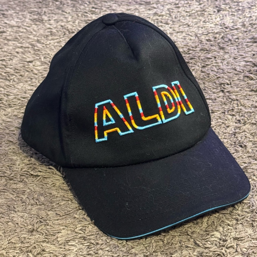 Black ALDI Logo Cap